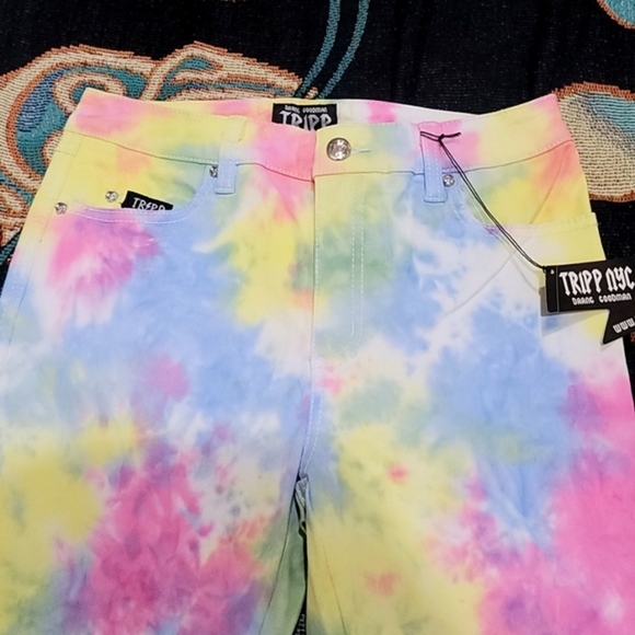 TRIPP NYC Tie-Dye Festival Pants | Skinny | Size 27 & 28 | NWT - Picture 13 of 16